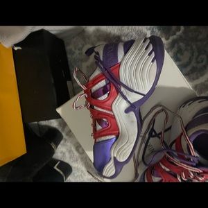 Emporio Armani Thick sole trendy sneakers